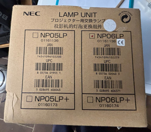 Beamerlampe np06lp für - beamerlampe, nec