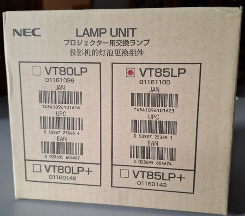 Beamer lampe nec - beamer, vt85lp