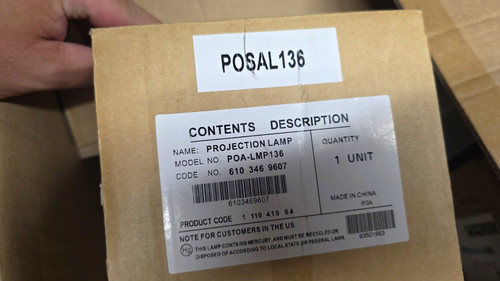 Sanyo poa lmp136 beamer - poa-lmp136,