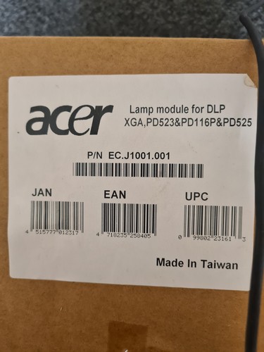 Orginal acer beamerlampe für - acer,